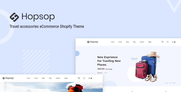 аксессуары для путешествий shopify тема