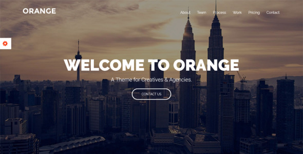 одна страница bootstrap wordpress тема