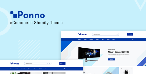 электроника shopify тема