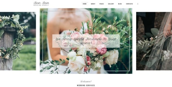 свадебное агентство joomla шаблон