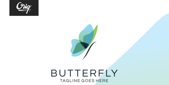 Шаблон логотипа на тему графика