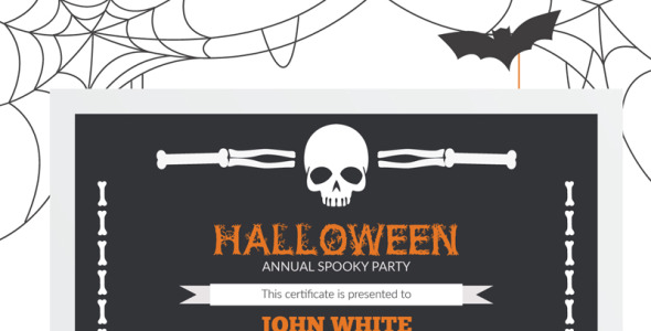 Шаблон сертификата на тему графика