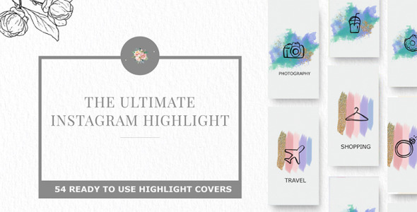 Шаблон для соцсетей на тему графика