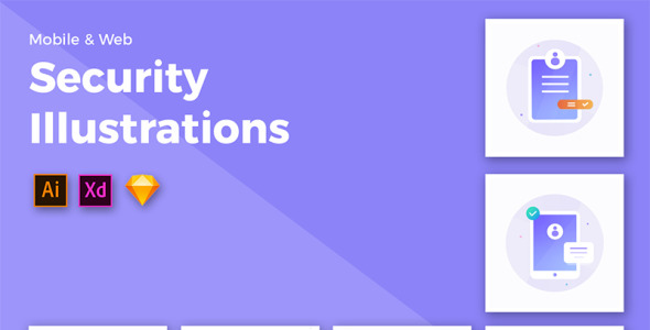 Набор иконок на тему графика