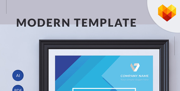 Шаблон сертификата на тему графика