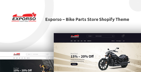 магазин запчастей для велосипедов shopify тема