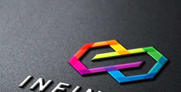 Шаблон логотипа на тему графика