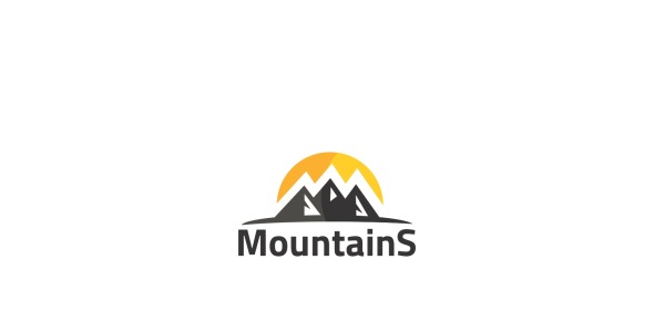 Шаблон логотипа на тему графика