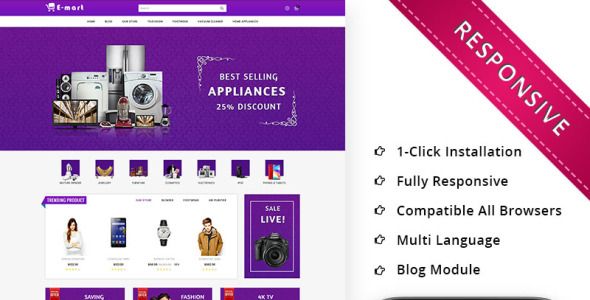 мега магазин адаптивный премиум шаблон opencart