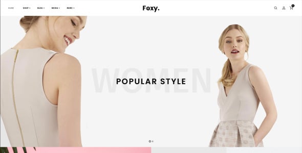 модные аксессуары тема woocommerce