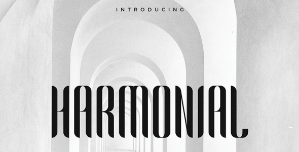 Шрифт на тему графика