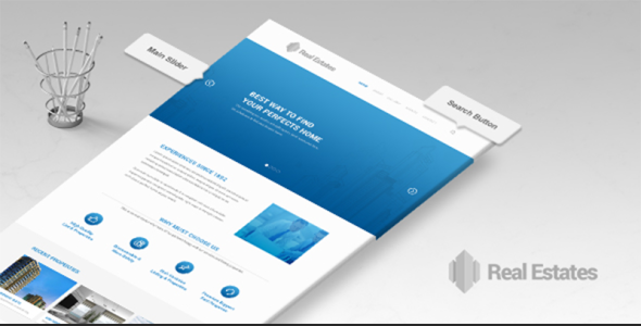 PSD шаблон на тему веб-дизайн