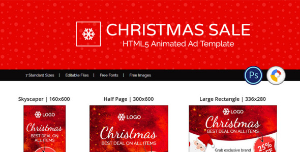 Animated Banner на тему графика