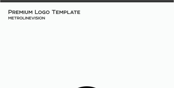 Шаблон логотипа на тему графика