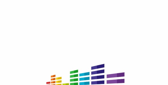 Шаблон логотипа на тему графика