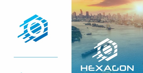 Шаблон логотипа на тему графика