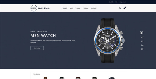 PSD шаблон на тему украшения