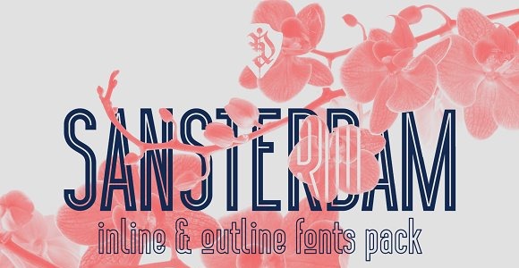 Шрифт на тему графика