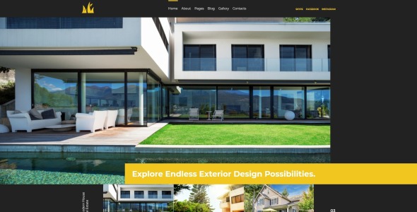 внешний дизайн joomla шаблон