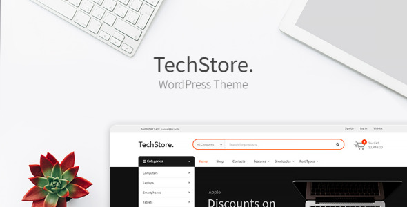 устройство, мобильный и электронный магазин woocommerce тема