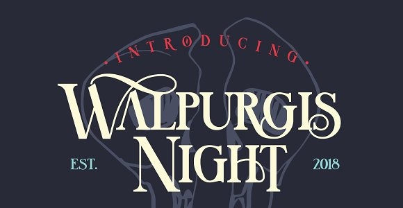 Шрифт на тему графика