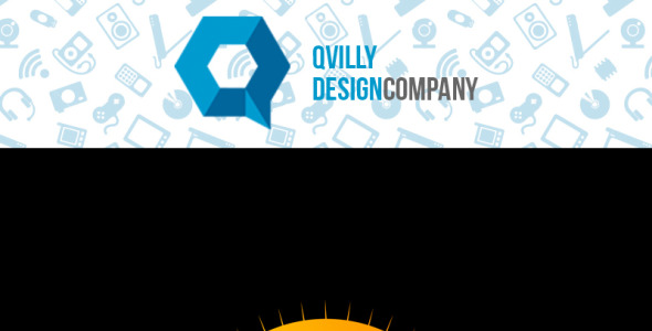 Адаптивный Шаблон логотипа на тему графика