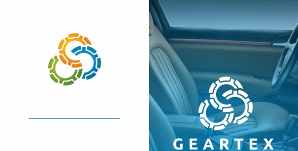 Шаблон логотипа на тему графика