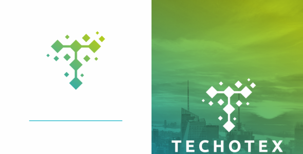 Шаблон логотипа на тему графика