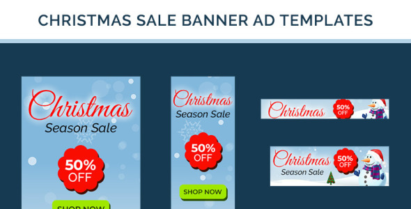 PSD шаблон на тему рождество