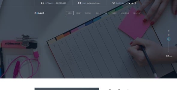 используйте шаблон сайта