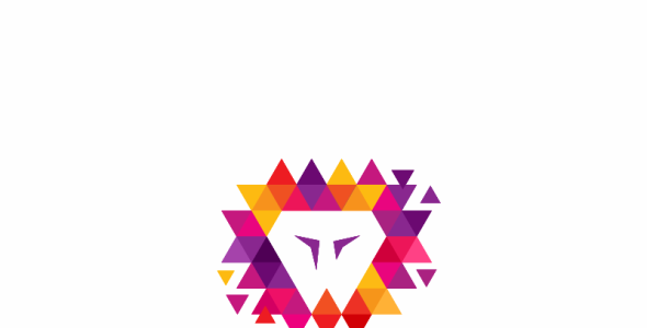 Шаблон логотипа на тему графика