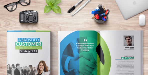 Фирменный стиль на тему графика