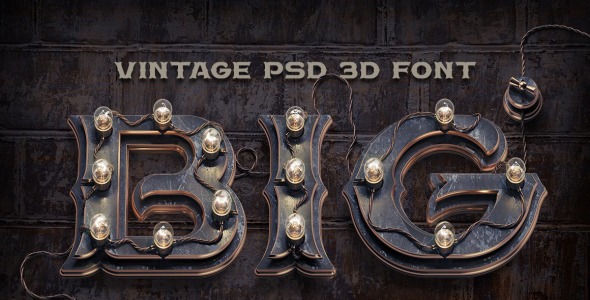 Шрифт на тему графика