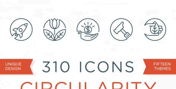 Набор иконок на тему графика