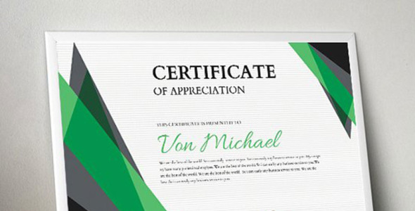 Шаблон сертификата на тему графика