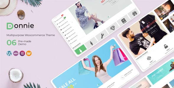 многоцелевая тема woocommerce