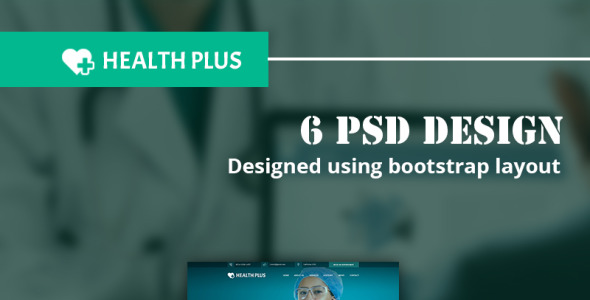 PSD шаблон на тему психолог