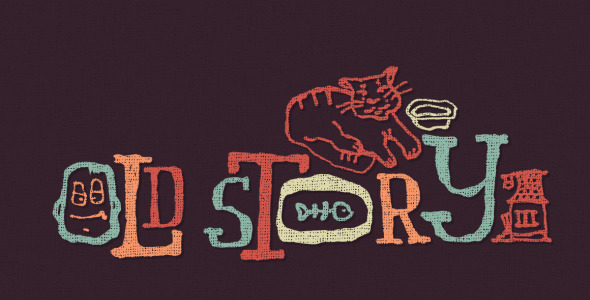 Шрифт на тему графика