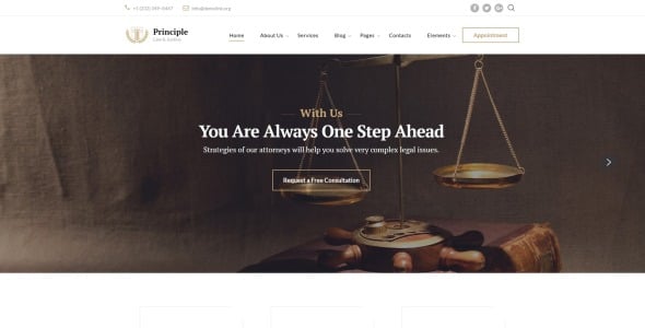 используйте шаблон сайта