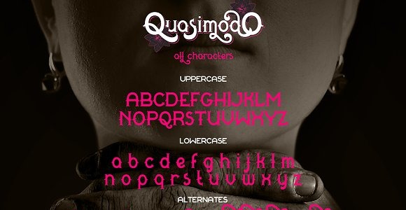 Шрифт на тему графика