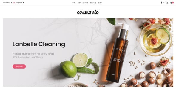 Fashion Accessories Store OpenCart Template