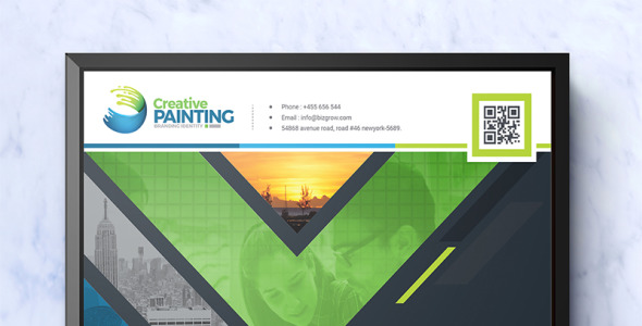 Фирменный стиль на тему графика