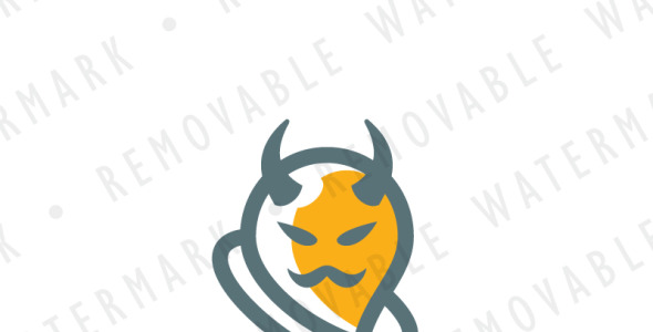 Шаблон логотипа на тему графика