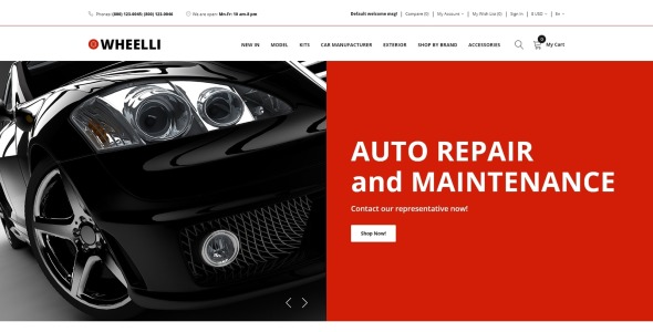 использовать шаблон opencart