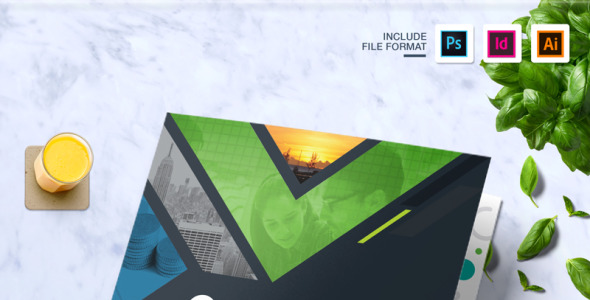 Адаптивный Фирменный стиль на тему графика