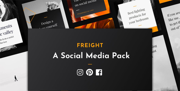 Шаблон для соцсетей на тему графика