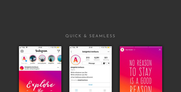 Шаблон для соцсетей на тему графика