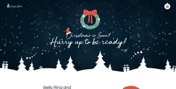 event making holiday party website wordpress theme