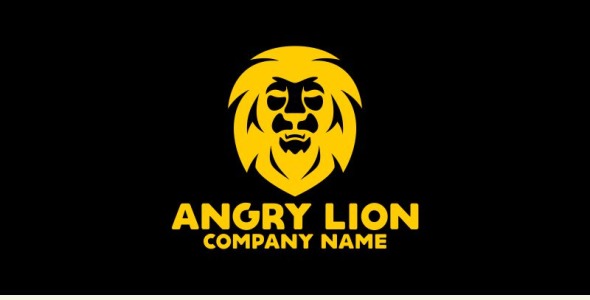 Шаблон логотипа на тему графика