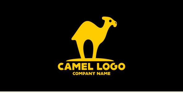 Шаблон логотипа на тему графика